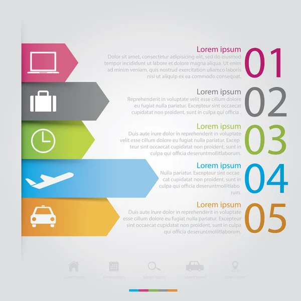 İş seyahat grafik