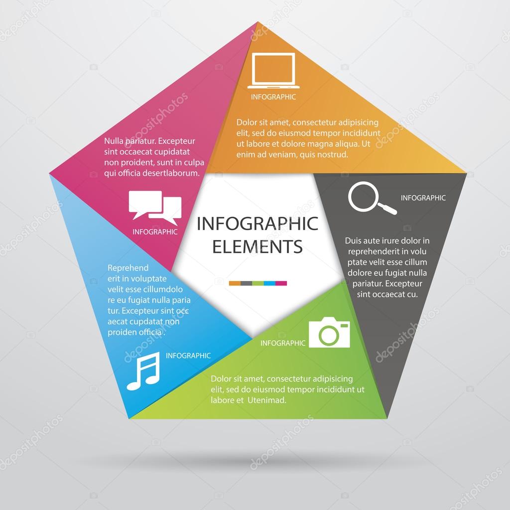 Modern Paper Infographic