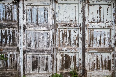 Eski düzensiz duvar Bahçe