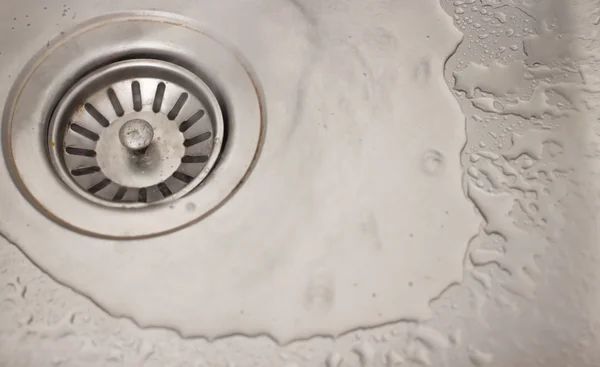 Dirty Sink Lava-louças Dreno — Fotografia de Stock