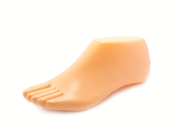 Single  Plastic Foot Model — Stock fotografie