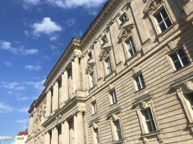 Berlin Almanya 'da sokak manzarası