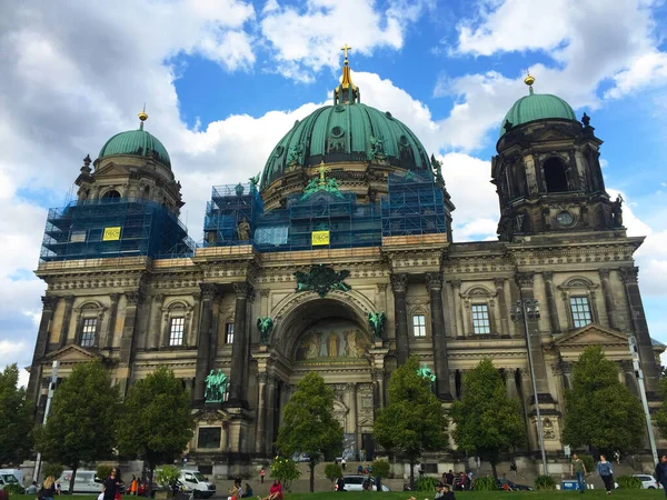 Vista Del Berliner Dom Catedral Berlín Berlín Alemania — Foto de Stock