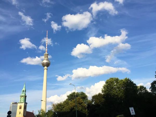 Berliner Fernsehturm — Stockfoto