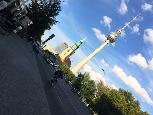 Torre Televisión Berlín Alemania — Foto de Stock