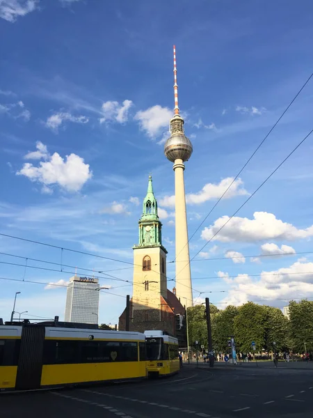 Torre Televisión Berlín Alemania —  Fotos de Stock