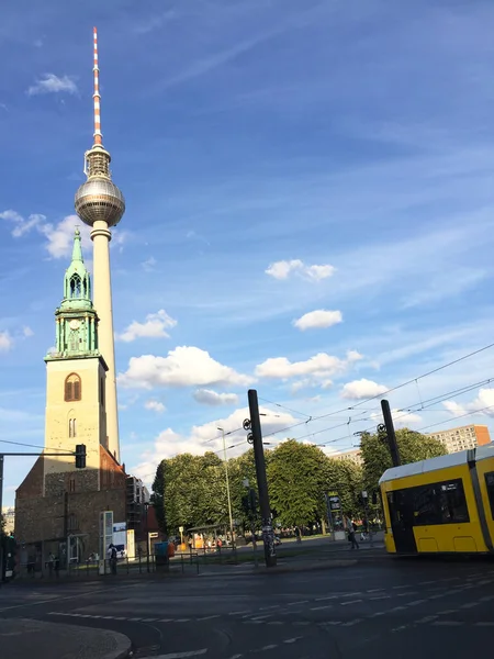 德国柏林电视塔 — 图库照片