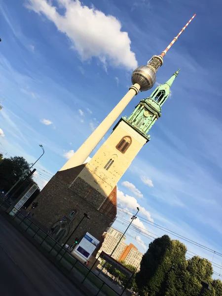 Torre Televisión Berlín Alemania — Foto de Stock