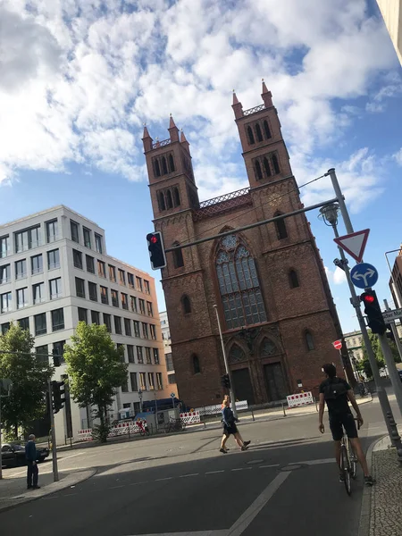 Friedrichswerder Church Berlíně Německo — Stock fotografie