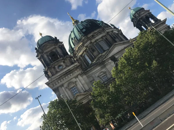 Pohled Berlínskou Katedrálu Berlíně Německo — Stock fotografie