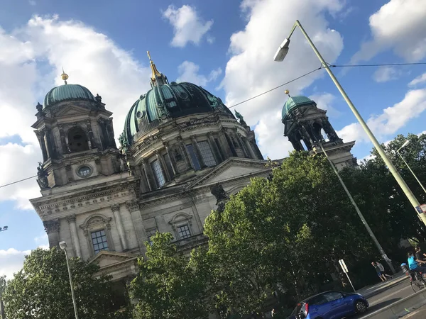 Pohled Berlínskou Katedrálu Berlíně Německo — Stock fotografie
