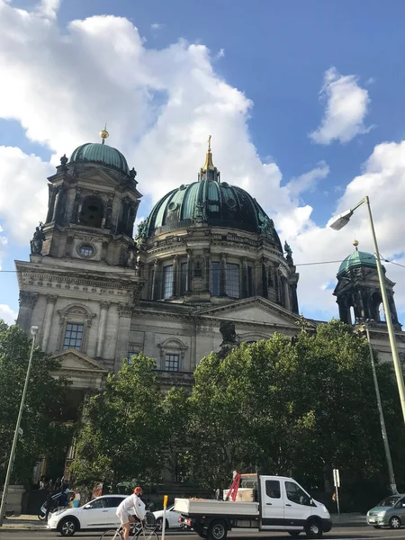Kilátás Berliner Dom Berlin Katedrális Berlinben Németországban — Stock Fotó