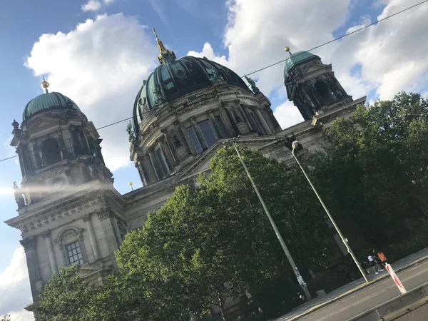 Vista Berliner Dom Catedral Berlim Berlim Alemanha — Fotografia de Stock