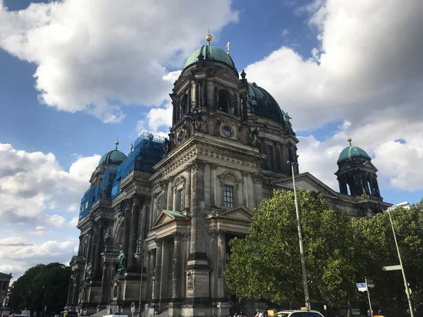 Vista Berliner Dom Catedral Berlim Berlim Alemanha — Fotografia de Stock
