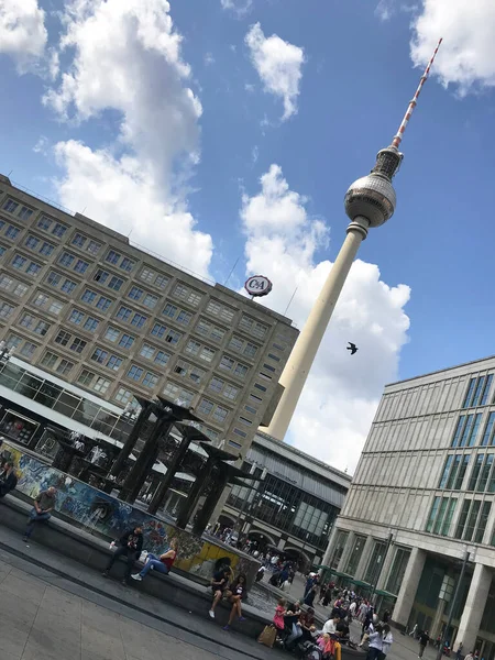 Berlin Tower Németországban — Stock Fotó