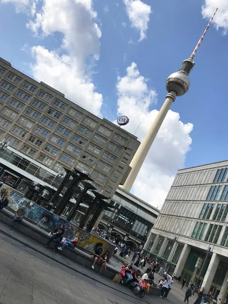 Torre Televisión Berlín Alemania — Foto de Stock