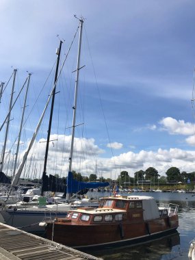 Gemi Kopenhag, Danimarka 'daki rıhtıma yanaştı.