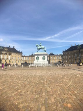 Kopenhag 'daki Amalienborg Sarayı