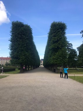 Kongens 'deki Rosenberg Şatosu Kopenhag, Danimarka