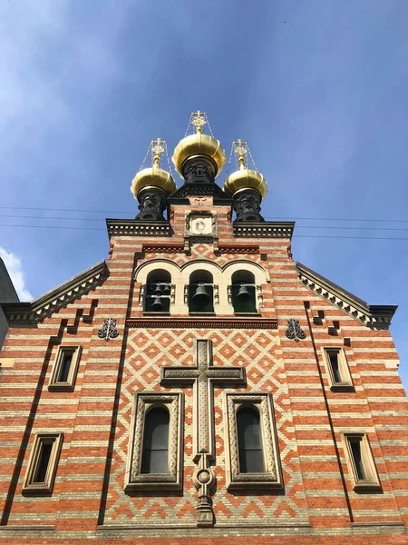 Iglesia Alexander Nevsky Copenhague Dinamarca — Foto de Stock