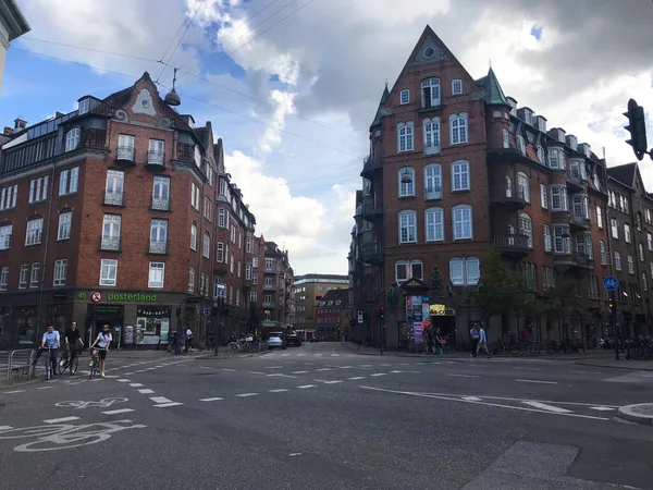 Pohled Centrum Města Kodani Dánsko — Stock fotografie