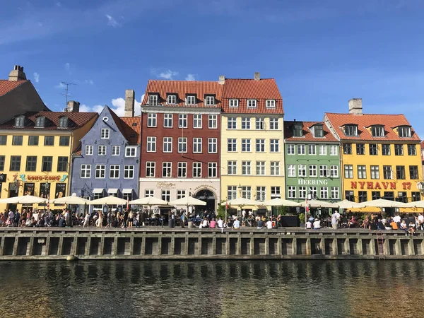 Port Nyhavn Copenhague Danemark — Photo