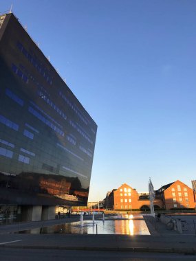 Danimarka 'nın Kopenhag şehir merkezine bakınız