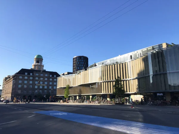 Pohled Město Kodaň Dánsko — Stock fotografie