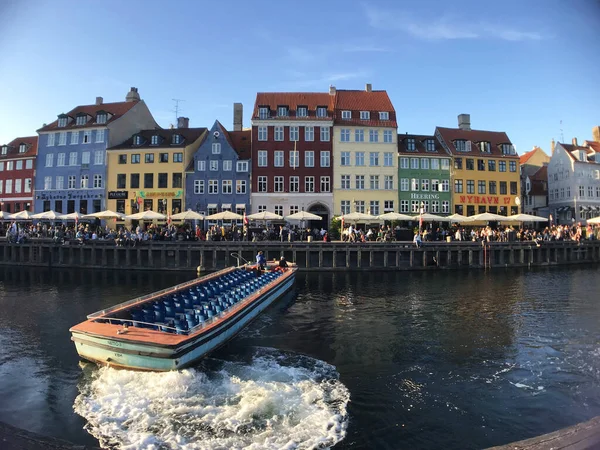 Port Nyhavn Copenhague Danemark — Photo