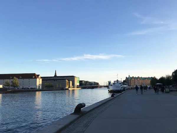 Vista Para Mar Copenhaga Dinamarca — Fotografia de Stock