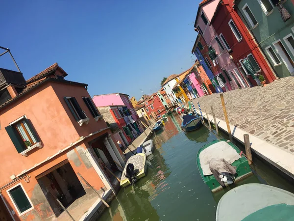 View Burano Island Venice Italy — Stock Photo, Image