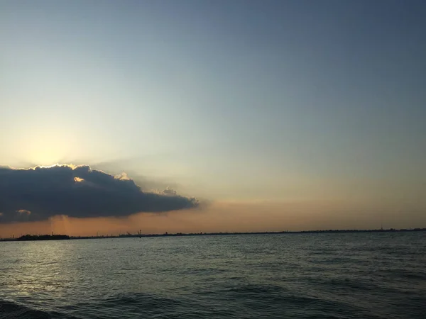 Sea View Cloudy Sky Venice Italy — Stock Photo, Image