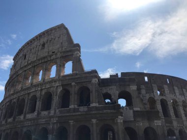 İtalya, Roma 'daki Kolezyum manzarası
