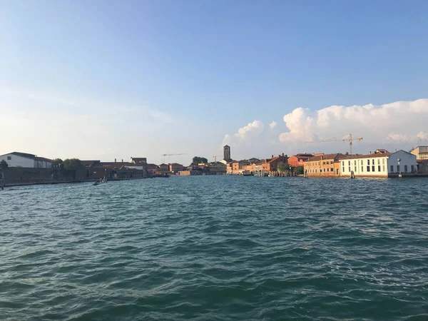 Meerblick Mit Blauem Himmel Venedig Italien — Stockfoto