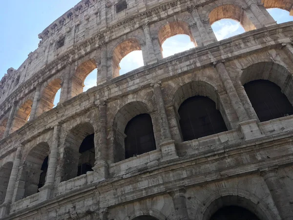 Utsikt Över Colosseum Rom Italien — Stockfoto