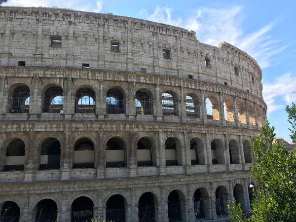 Άποψη Του Κολοσσαίου Στη Ρώμη Ιταλία — Φωτογραφία Αρχείου