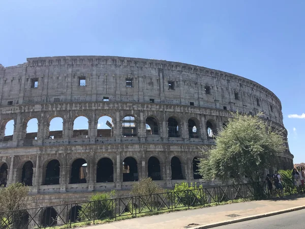 Talya Roma Daki Kolezyum Manzarası — Stok fotoğraf