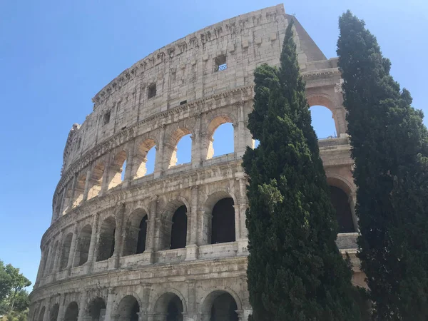 ローマのコロッセオの眺め イタリア — ストック写真