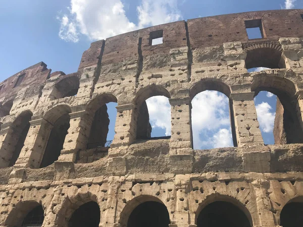 Vista Del Coliseo Roma Italia —  Fotos de Stock