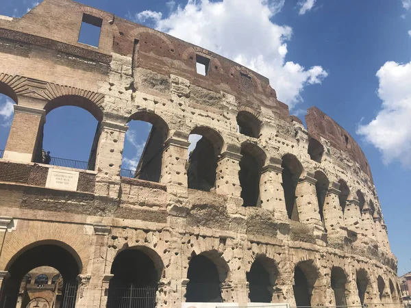 Utsikt Över Colosseum Rom Italien — Stockfoto