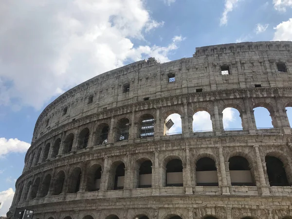 Vista Del Coliseo Roma Italia —  Fotos de Stock