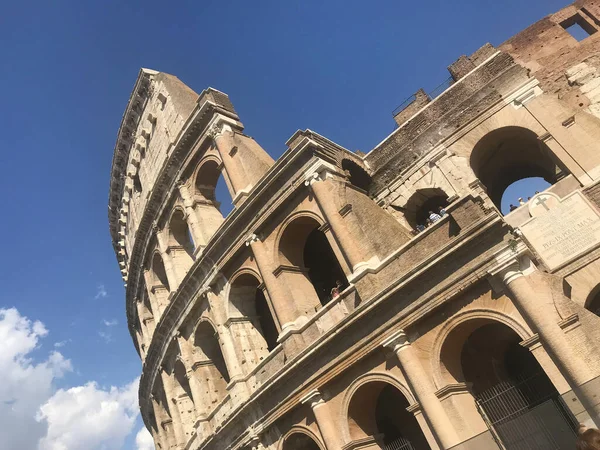 Utsikt Över Colosseum Rom Italien — Stockfoto