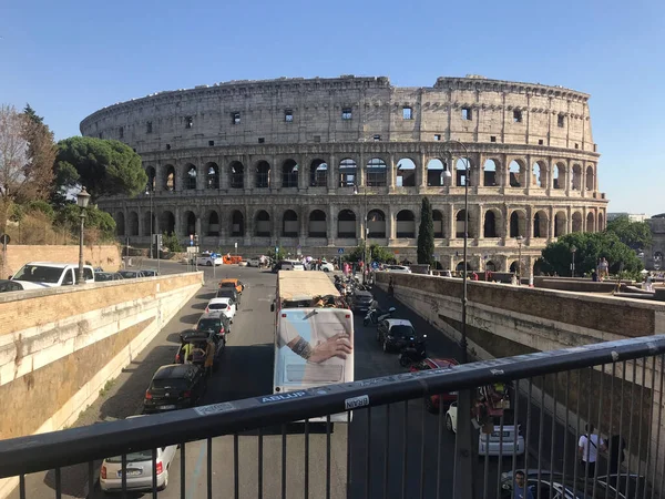 İtalya, Roma 'daki Kolezyum manzarası