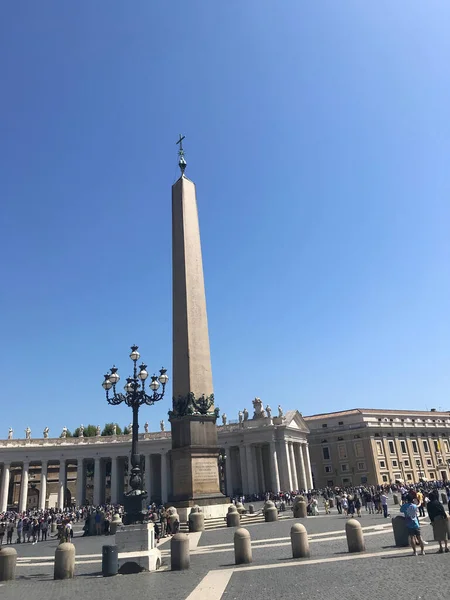 Sint Pietersplein Vaticaanstad Italië — Stockfoto