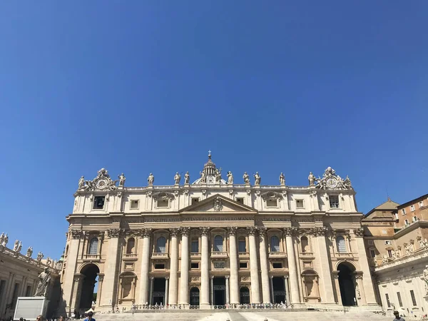 Sint Pietersplein Vaticaanstad Italië — Stockfoto