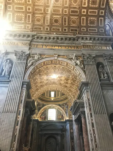Peters Basilica Vatican City Italy — Stock Photo, Image