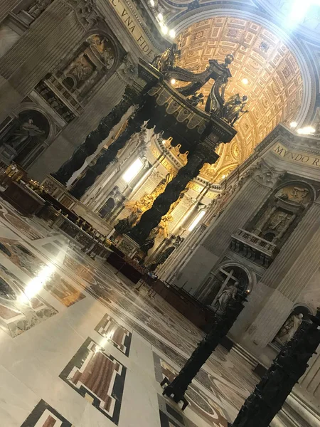 Βασιλική Του Αγίου Πέτρου Στο Βατικανό Ιταλία — Φωτογραφία Αρχείου