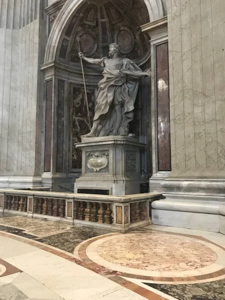 Basilica San Pietro Città Del Vaticano Italia — Foto Stock