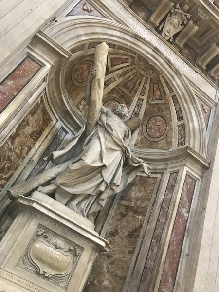 Basilica San Pietro Città Del Vaticano Italia — Foto Stock