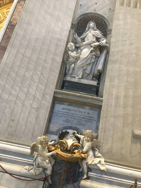 Basilica San Pietro Città Del Vaticano Italia — Foto Stock